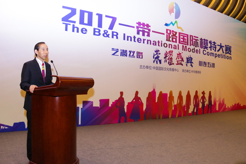 2 全國政協(xié)外事委員會委員、中國國際文化傳播中心執(zhí)行主席龍宇翔致辭.jpg